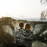 Young Women Travel Together Concept